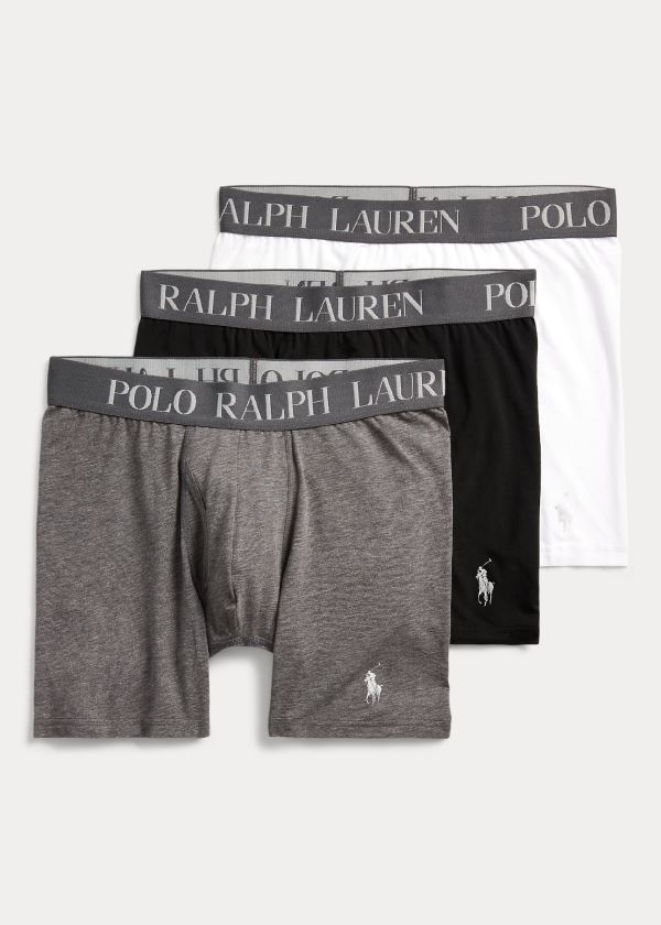 Polo Ralph Lauren 4D Flex 3-Pack Underbukser Herre Danmark (AONIP2734)